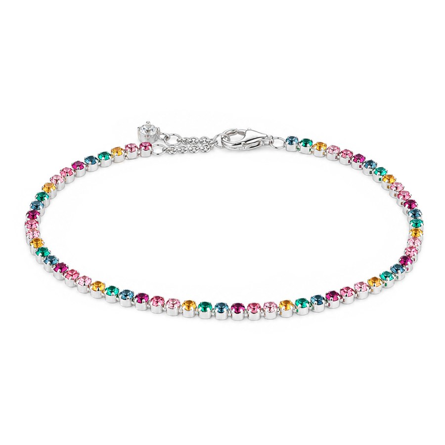 Pandora Tenisový náramek s barevnými zirkony Timeless 593927C03 18 cm