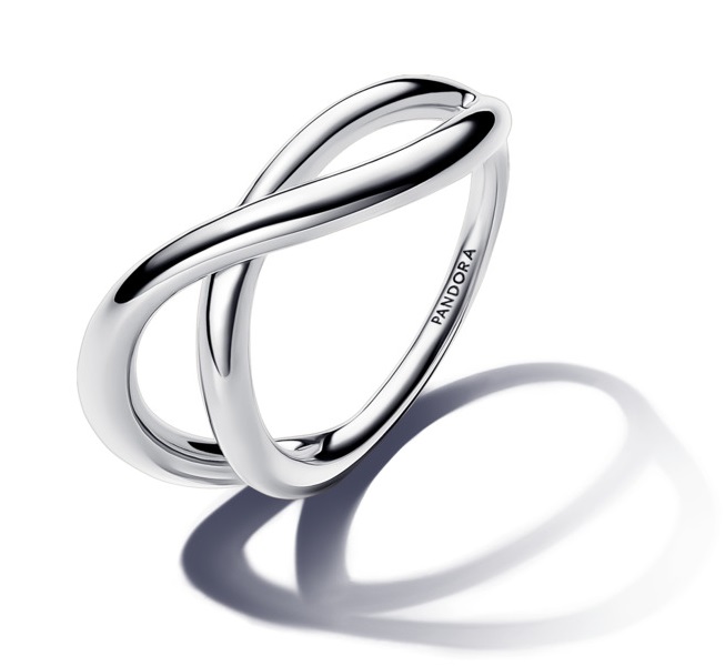 Pandora Trendy stříbrný prsten Essence 193318C00 56 mm - Prsteny Prsteny bez kamínku