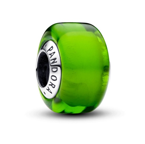 Pandora Zelený skleněný korálek 793106C00 - Přívěsky a korálky