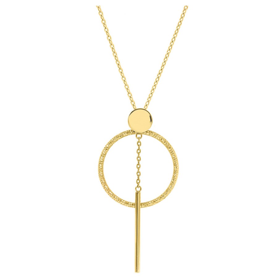 Pierre Lannier Stylový pozlacený náhrdelník Lyrica BJ11A0201 - Náhrdelníky