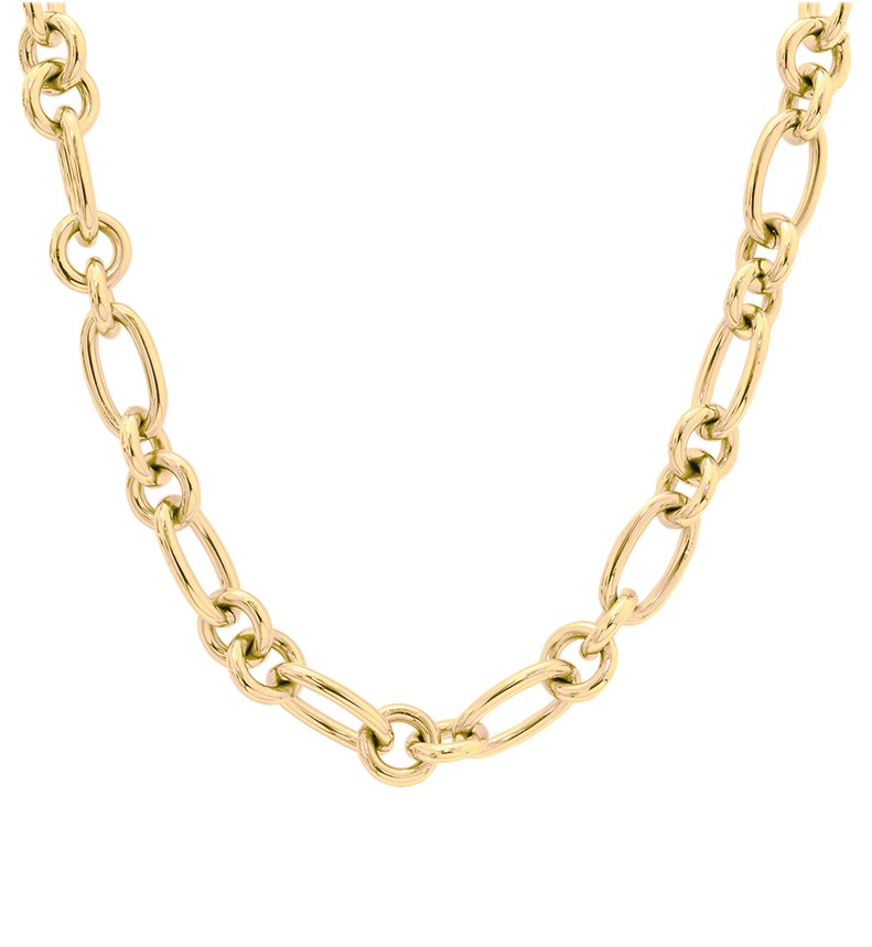 Pierre Lannier Výrazný pozlacený náhrdelník Roxane BJ09A0201 - Náhrdelníky