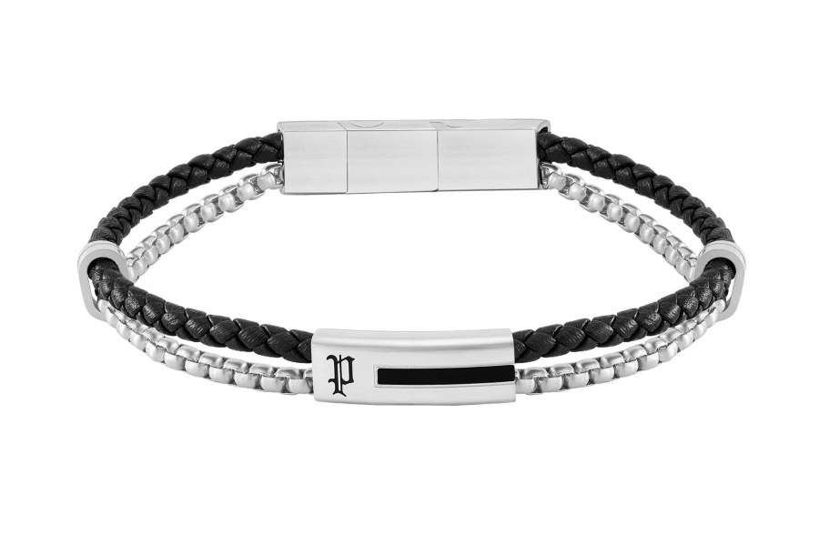 Police Fashion dvojitý náramek pro muže Dualcell PEAGB0082501