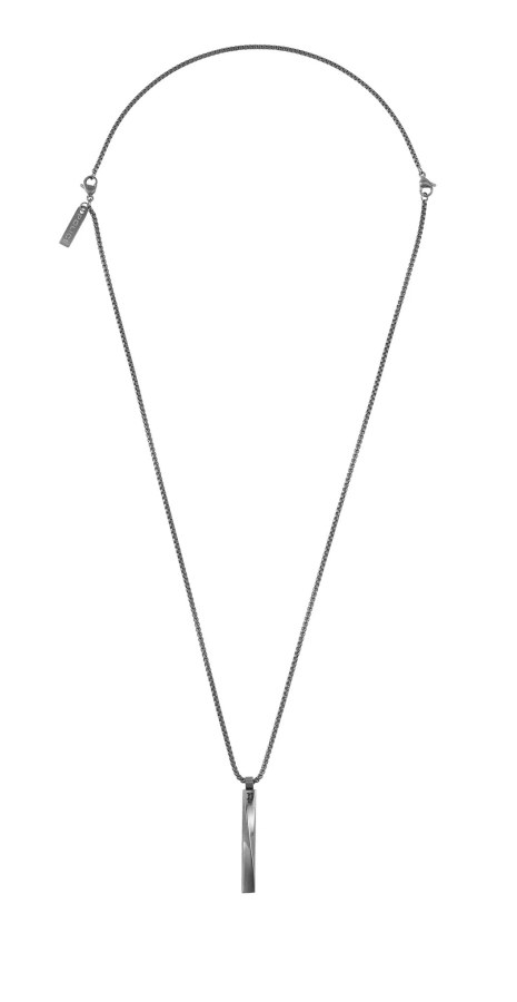 Police Fashion ocelový náhrdelník pro muže Contorto PEAGN0081703 - Náhrdelníky