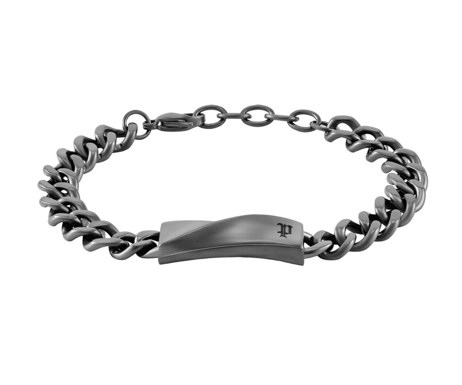 Police Moderní ocelový náramek Contorto PEAGB0081703 - Náramky Řetízkové náramky