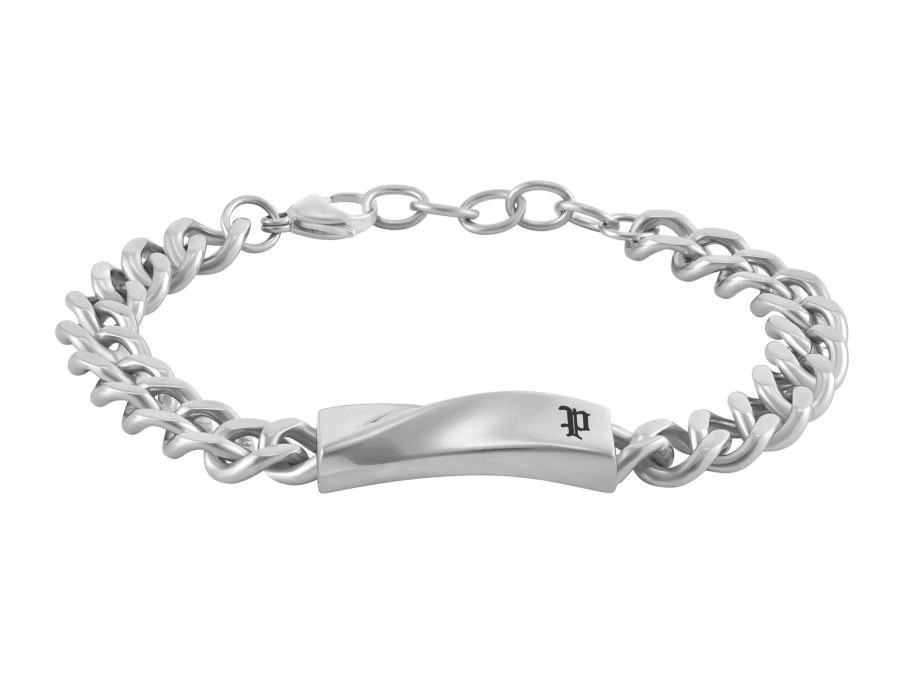 Police Nadčasový ocelový náramek Contorto PEAGB0081701 - Náramky Řetízkové náramky