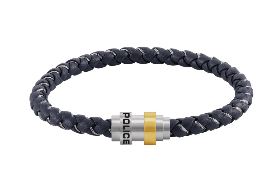 Police Pánský kožený náramek Gripcore PEAGB0082302