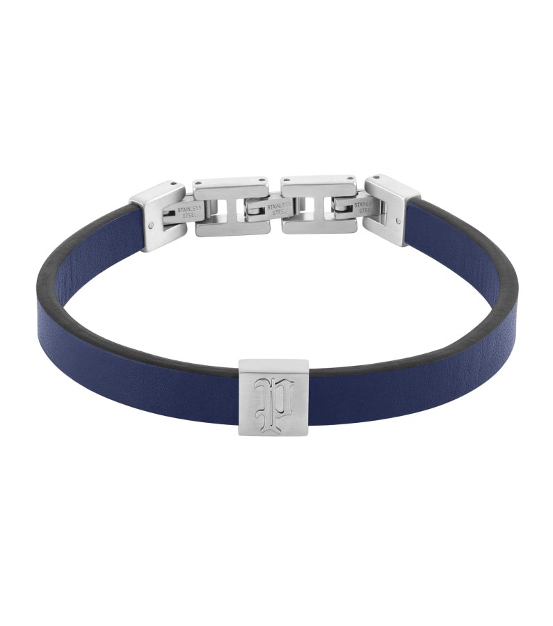 Police Stylový pánský kožený náramek Interstellar PEAGB0077905