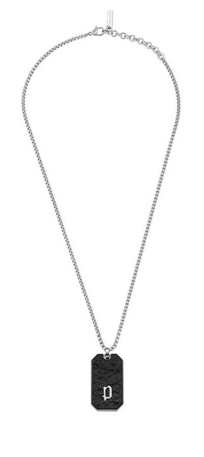 Police Výrazný ocelový náhrdelník pro muže Wire PEAGN0033802 - Náhrdelníky