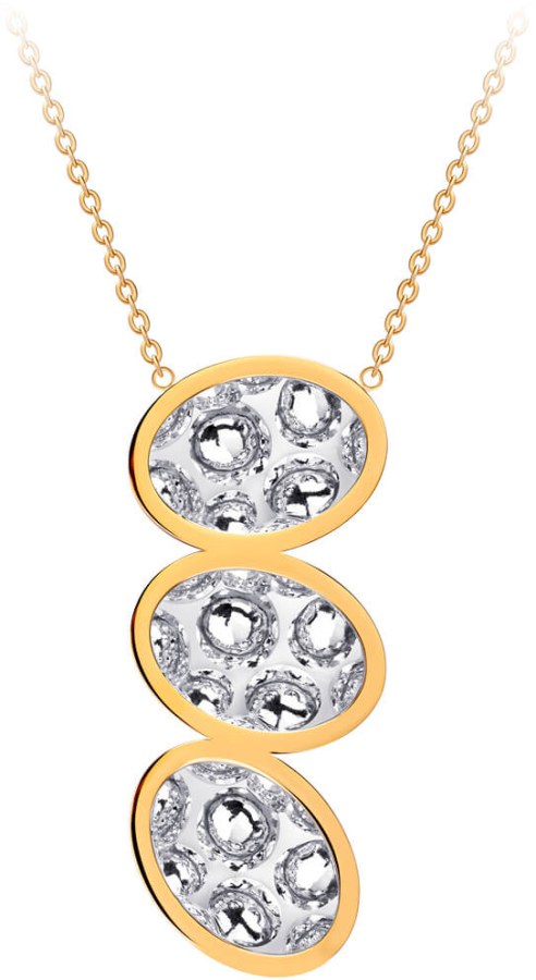 Preciosa Dlouhý ocelový náhrdelník s třpytivým přívěskem Idared 7365Y00 - Náhrdelníky