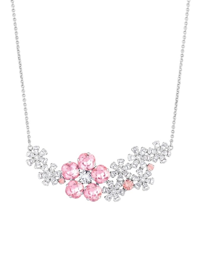 Preciosa Luxusní náhrdelník s&nbsp;křišťálem Preciosa Florita Bloom Pop 2647 69 - Náhrdelníky Náhrdelníky s&nbsp;kameny