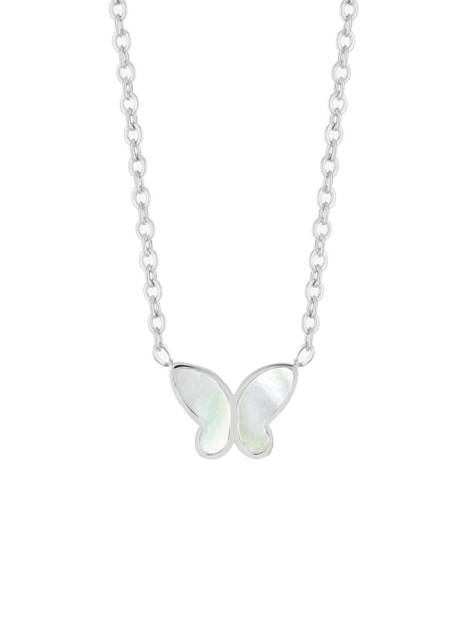 Preciosa Něžný náhrdelník s motýlkem Mother of Pearl Butterfly 7492 01 Preciosa Něžný náhrdelník s motýlkem Mother of Pearl Butterfly 7492 01 - Náhrdelníky