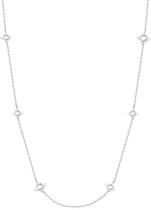 Preciosa Ocelový náhrdelník s hvězdičkami Gemini 7337 00 - Náhrdelníky