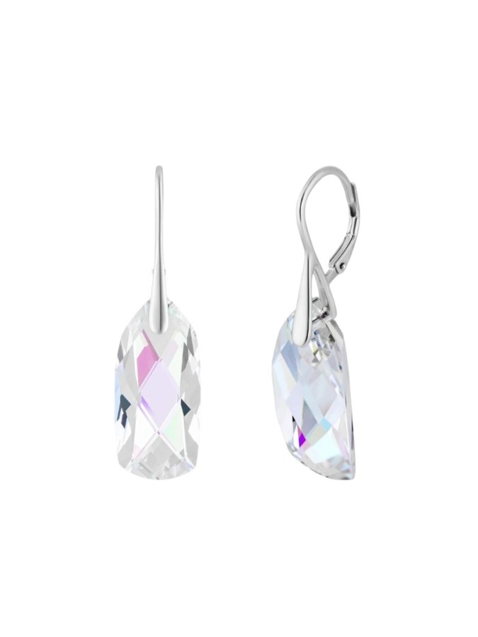 Preciosa Elegantní stříbrné náušnice s českým křišťálem Preciosa Crystal Bay Royal Lagoon 6261 42 Preciosa Elegantní stříbrné náušnice s českým křišťálem Preciosa Crystal Bay Royal Lagoon 6261 42 - Náušnice Visací náušnice