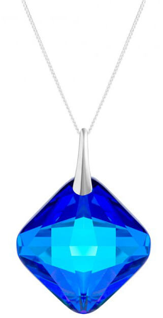 Preciosa Stříbrný náhrdelník s krystalem Millie 6068 46 (řetízek, přívěsek) - Náhrdelníky