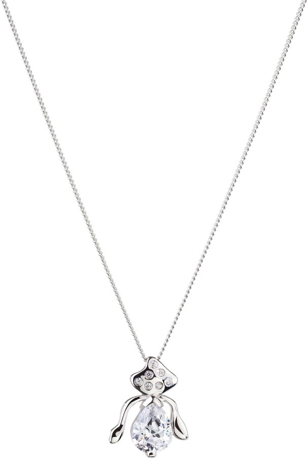 Preciosa Stříbrný náhrdelník s třpytivým přívěskem Seductive 5065 00 - Náhrdelníky