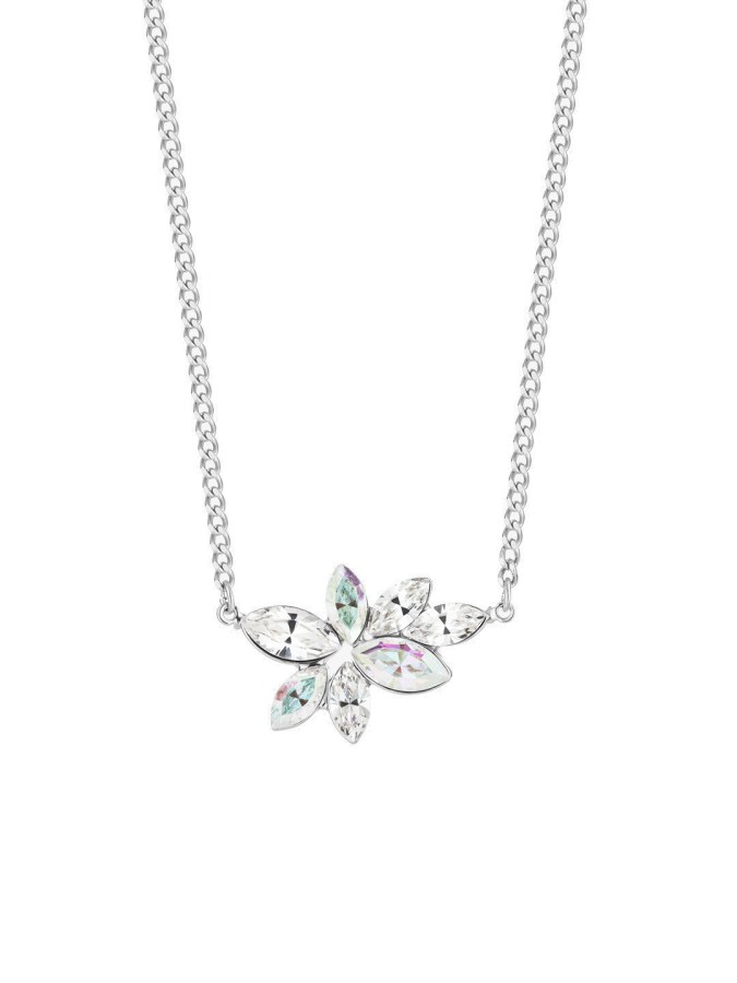Preciosa Třpytivý náhrdelník s křišťálem Preciosa Flying Gem Candy 2244 42 - Náhrdelníky