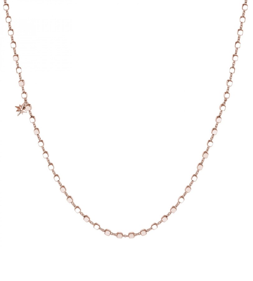Rosato Bronzový kostičkový náhrdelník na přívěsky Storie RZC017 - Náhrdelníky