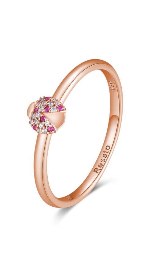 Rosato Jemný bronzový prsten s beruškou Allegra RZA020 48 mm