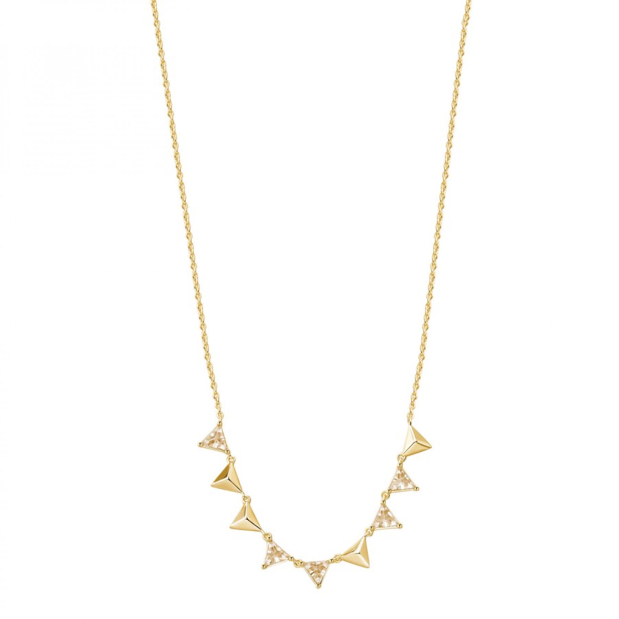 Rosato Půvabný pozlacený náhrdelník se zirkony Vittoria RZVT02 - Náhrdelníky Náhrdelníky s&nbsp;kameny