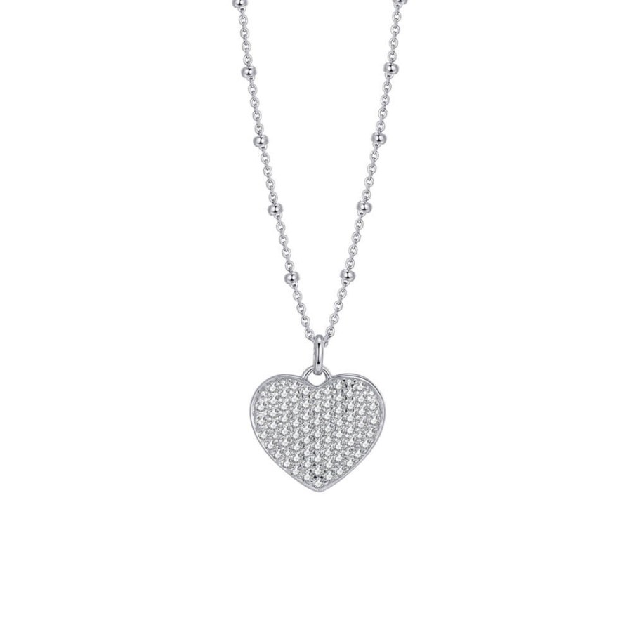 Rosato Romantický stříbrný náhrdelník Storie RZC048 (řetízek, přívěsek) - Náhrdelníky