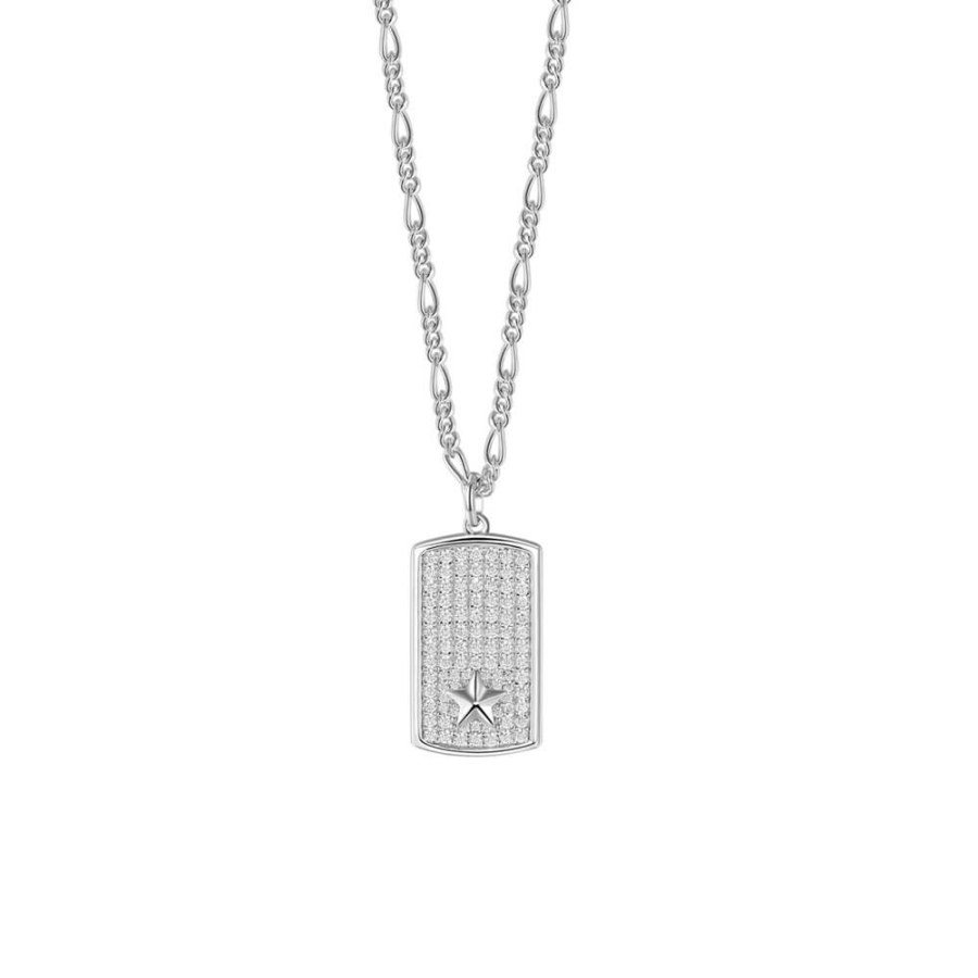 Rosato Stříbrný náhrdelník s přívěskem Futura RZFU03