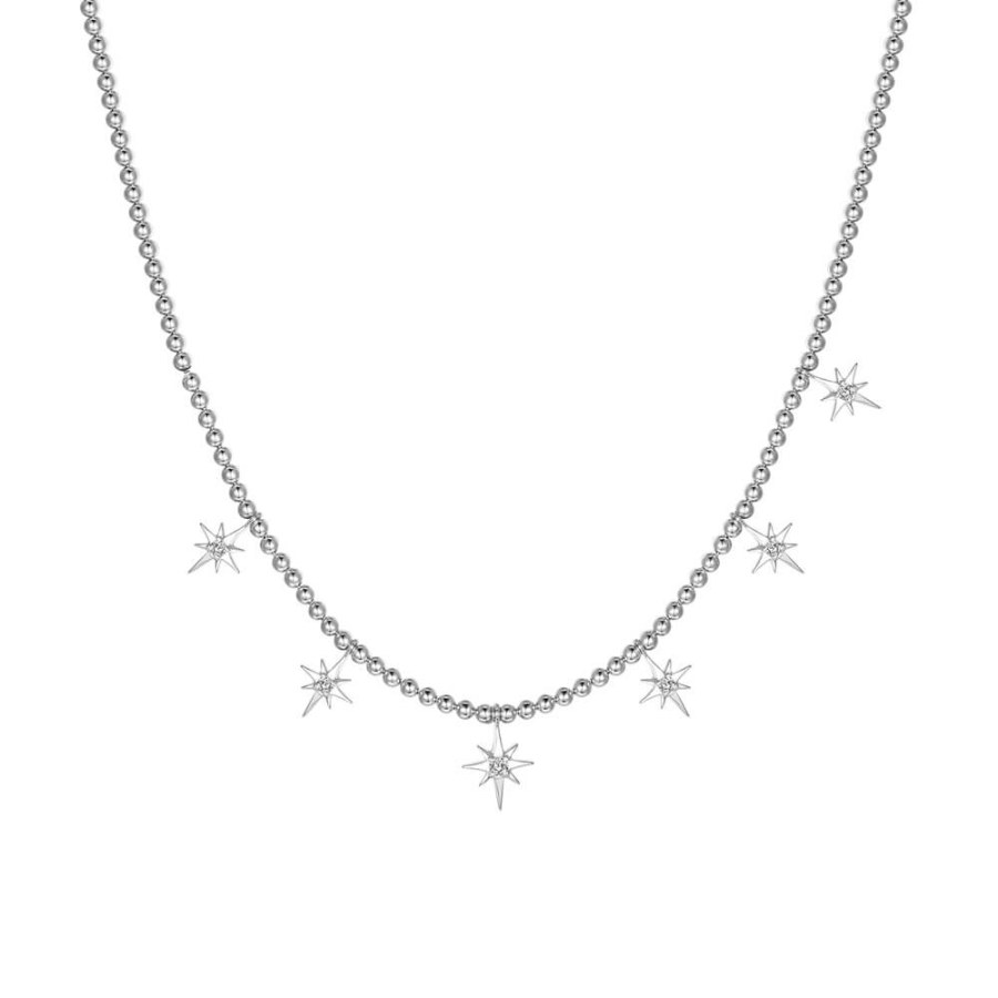 Rosato Stříbrný náhrdelník s přívěsky Storie RZC035 - Náhrdelníky