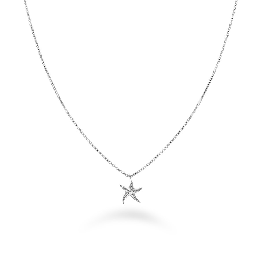 Rosefield Ocelový náhrdelník s mořskou hvězdicí Essentials JNSNS-J831