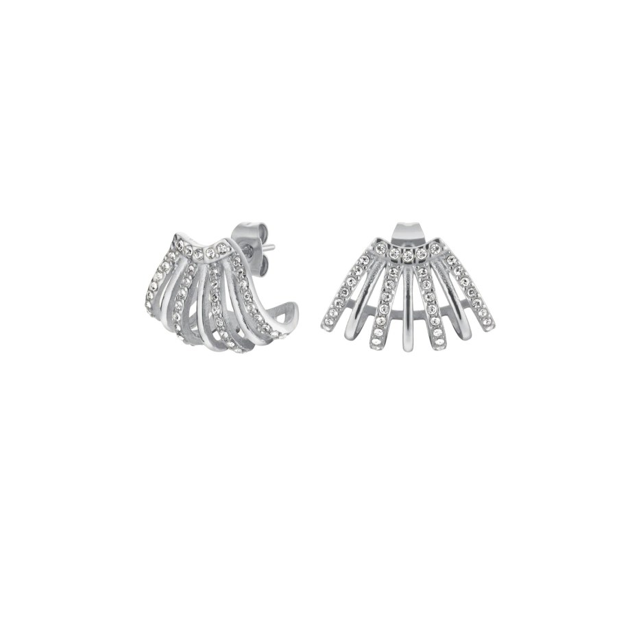 Rosefield Oslnivé ocelové náušnice s krystaly Swarovski JECCS-J1030 Rosefield Oslnivé ocelové náušnice s krystaly Swarovski JECCS-J1030 - Náušnice Ostatní typy náušnic