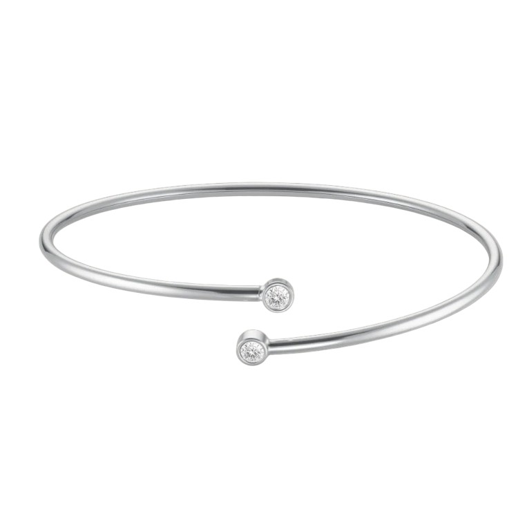 Rosefield Otevřený pevný náramek s&nbsp;krystaly JBDCS-J1214 - Náramky Pevné náramky