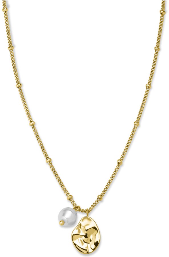 Rosefield Pozlacený ocelový náhrdelník s přívěsky Toccombo JTNPG-J446 - Náhrdelníky