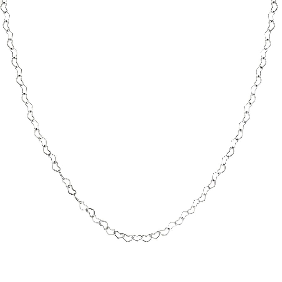 Rosefield Srdíčkový ocelový řetízek JNHCS-J685 - Náhrdelníky