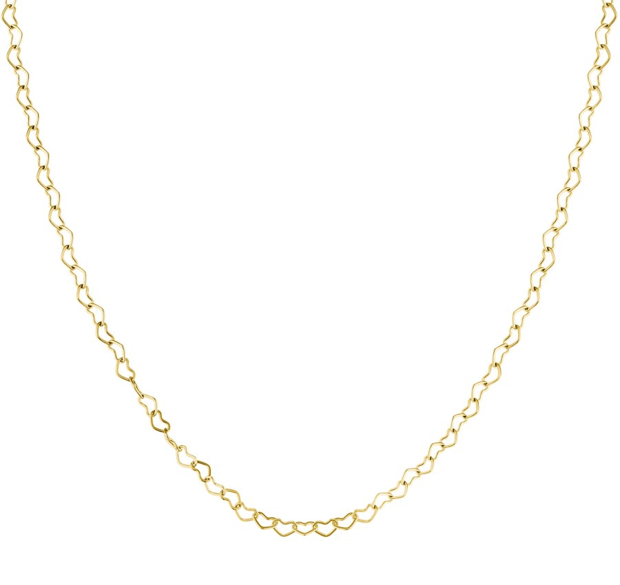 Rosefield Srdíčkový pozlacený řetízek JNHCG-J684 - Náhrdelníky