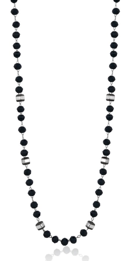 S´Agapo Elegantní náhrdelník s černými korálky Shrine SSR05 S´Agapo Elegantní náhrdelník s černými korálky Shrine SSR05 - Náhrdelníky