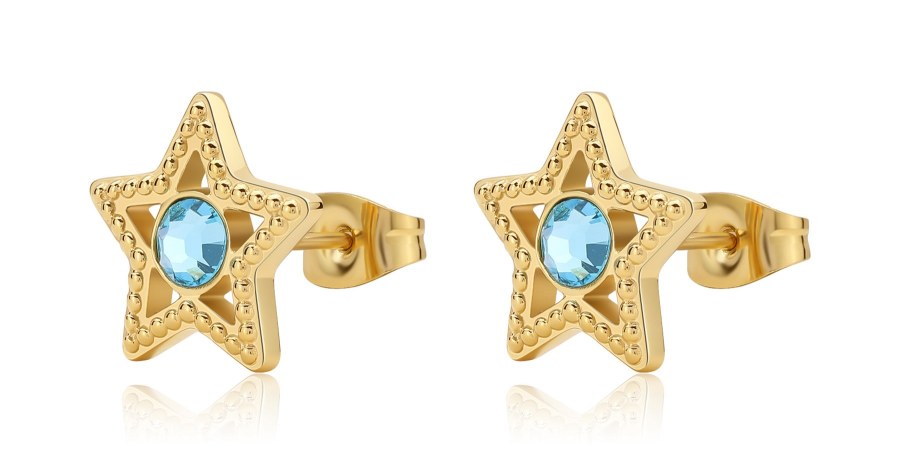 S´Agapo Pozlacené náušnice Hvězdičky Lucky Light SKT50 S´Agapo Pozlacené náušnice Hvězdičky Lucky Light SKT50 - Náušnice Pecky