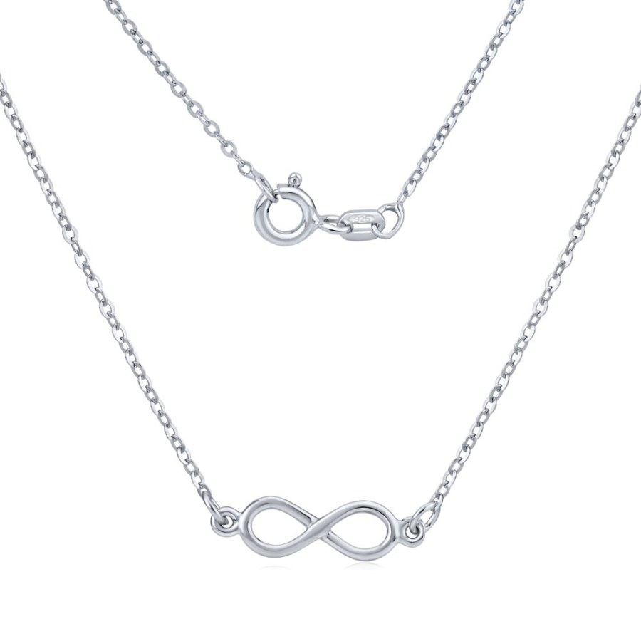 Silvego Stříbrný náhrdelník Infinity SMJN023WJ4ZT - Náhrdelníky