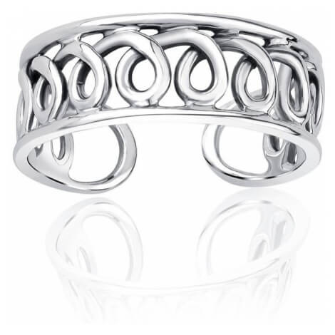 Silvego Stříbrný prsten na nohu PRMR11340 - Prsteny Prsteny bez kamínku