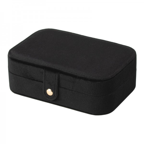 Silver Cat Malá černá šperkovnice SCS26002B - Šperkovnice a&nbsp;stojany na šperky Klasické šperkovnice