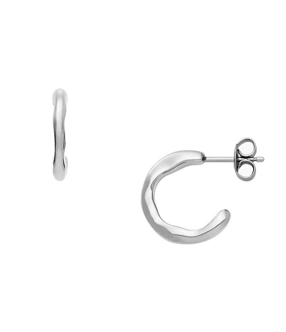 Skagen Designové ocelové kruhy Moderne Stak SKJ1869040 Skagen Designové ocelové kruhy Moderne Stak SKJ1869040 - Náušnice Kruhy