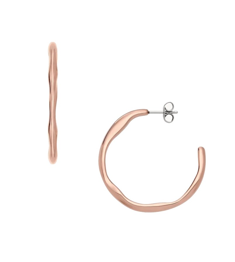 Skagen Elegantní pozlacené kruhy Moderne Stak SKJ1874791