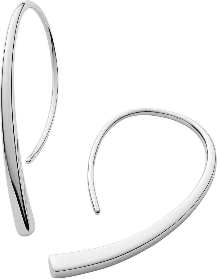 Skagen Luxusní ocelové náušnice SKJ1057040 - Náušnice Visací náušnice