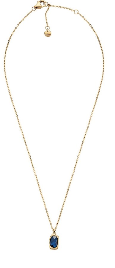 Skagen Pozlacený náhrdelník Sofie Sea Glass SKJ1884710