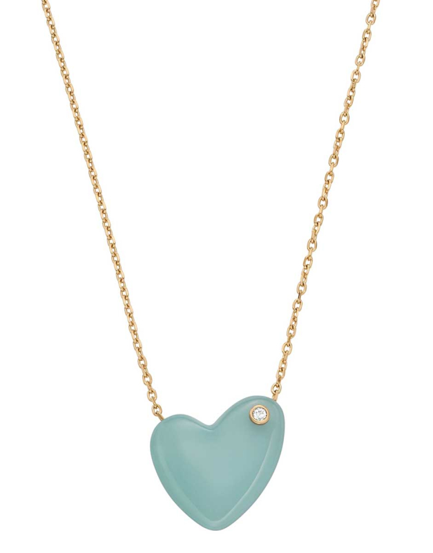 Skagen Romantický pozlacený náhrdelník Sofie Sea Glass SKJ1801710 - Náhrdelníky