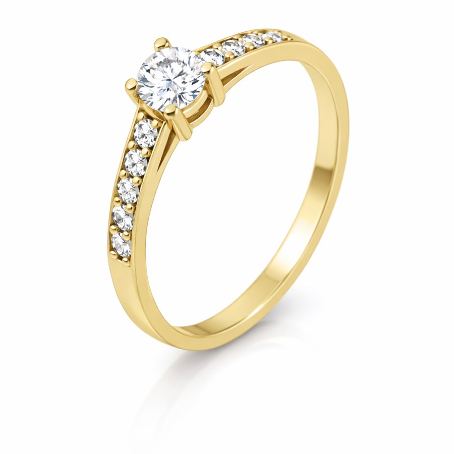 Soliter Dámský prsten s&nbsp;krystaly 229 001 00668 51 mm - Prsteny Prsteny s&nbsp;kamínkem