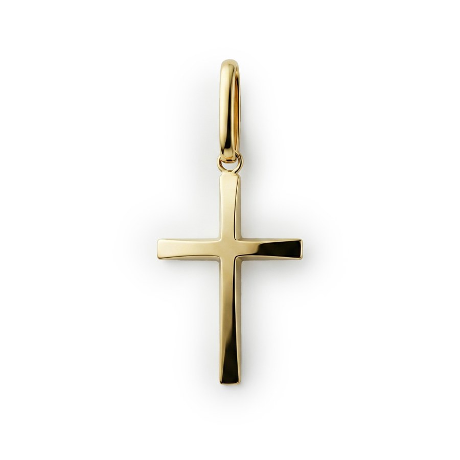 Soliter Nadčasový pozlacený přívěsek Křížek 441 001 01731 05