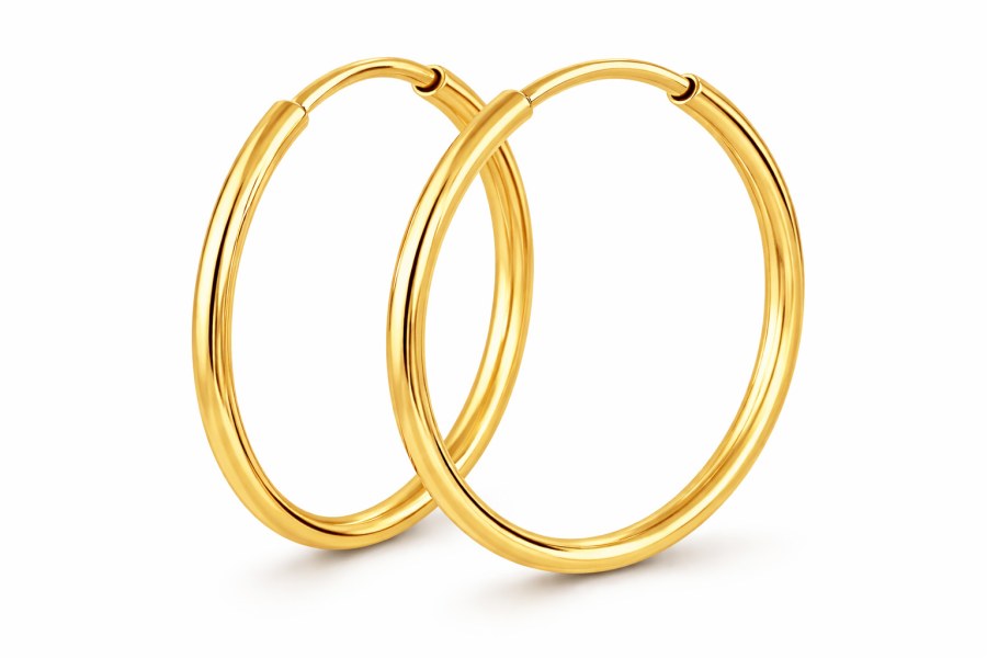 Soliter Náušnice zlaté kruhy 231 001 00486 - Náušnice Kruhy