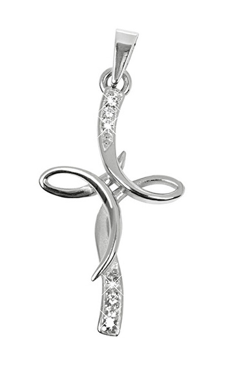 Soliter Originální křížek z&nbsp;bílého zlata 249 001 00471 07 - Přívěsky Přívěsky na řetízky