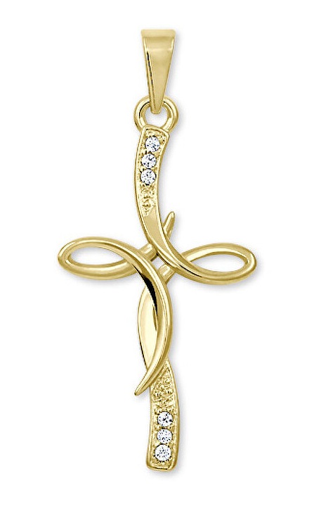 Soliter Originální křížek ze žlutého zlata 249 001 00471
