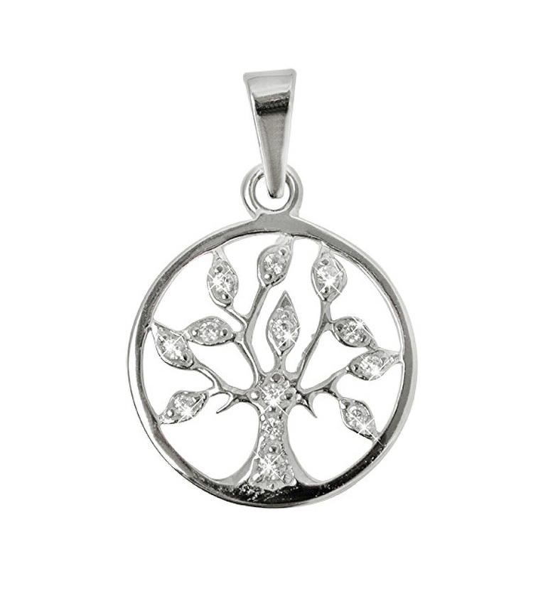Soliter Přívěsek Strom života s&nbsp;krystaly 249 001 00442 07 - Přívěsky Přívěsky na řetízky