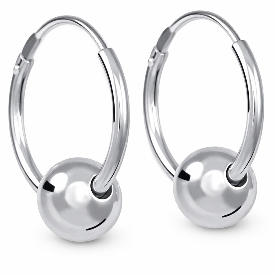 Soliter Stříbrné náušnice 2v1 Kroužky 431 001 02118 04 - Náušnice Kruhy