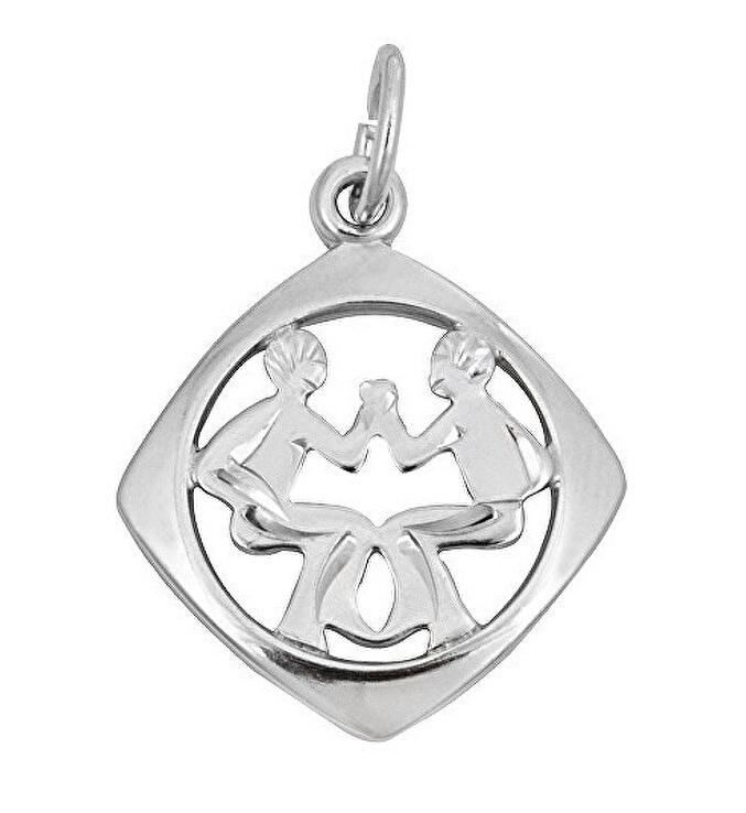 Soliter Stříbrný přívěsek Blíženci 441 001 00872 04 - Přívěsky Přívěsky na řetízky